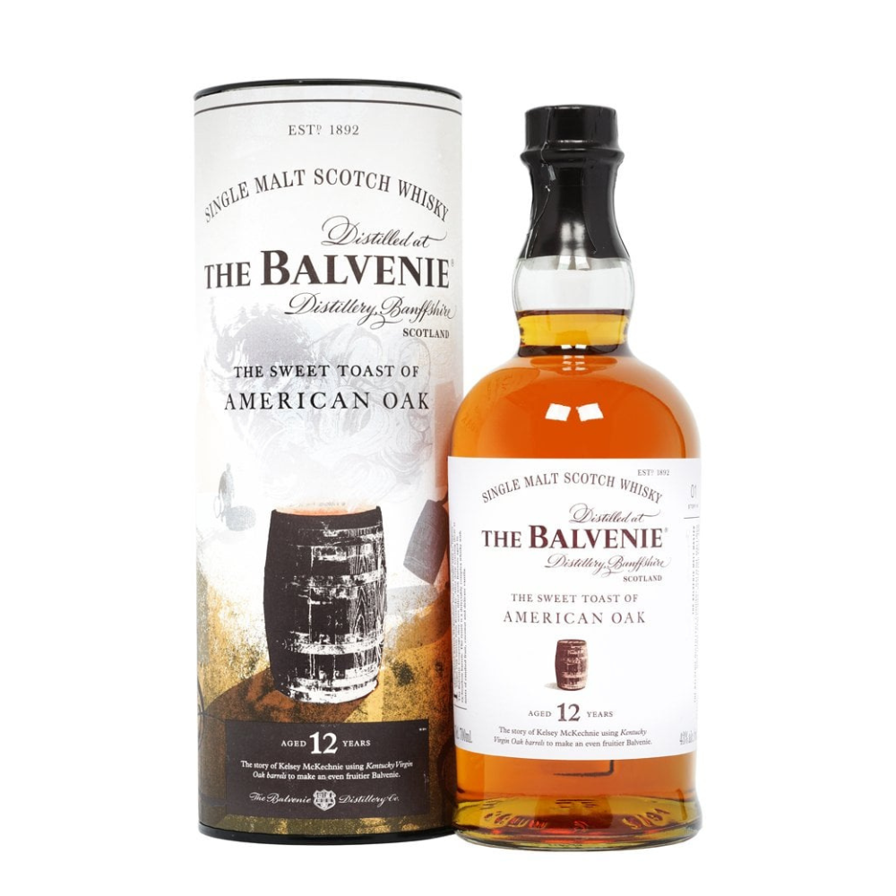 Balvenie 12 Year Old - The Sweet Taste of American Oak - 70cl