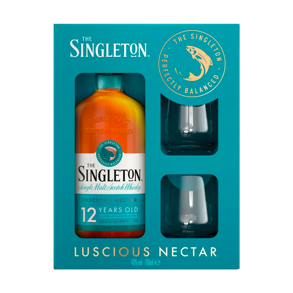 The Singleton 12 Years Old Single Malt Gift Pack - 70cl