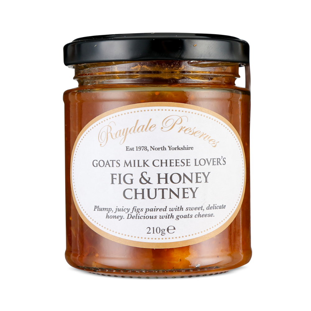 Goat's Cheese Lover's Fig & Honey Chutney - Raydale - 210g