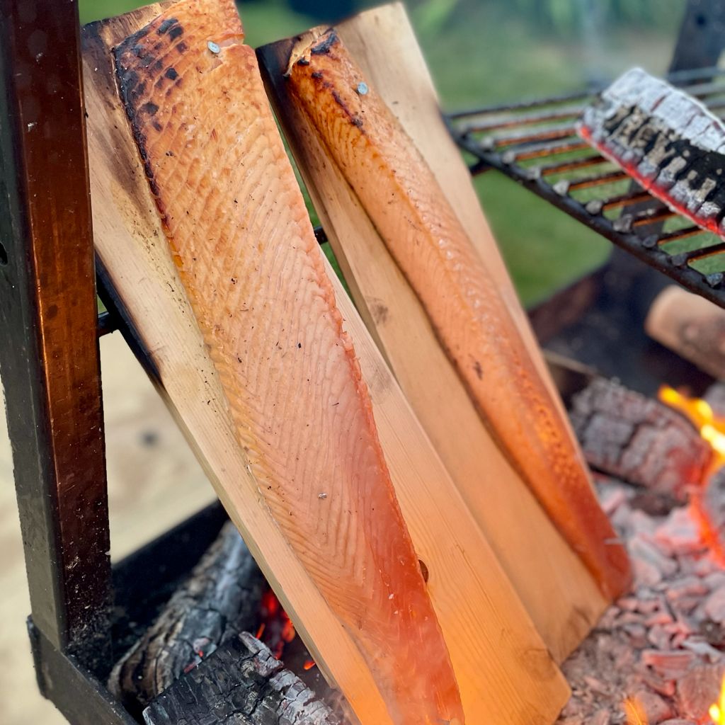 Cedar Plank Salmon / Trout - Half Side