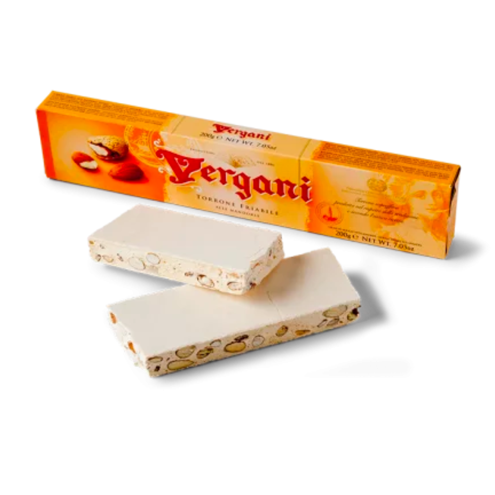 Vergani - Crunchy Almond Nougat - 200g
