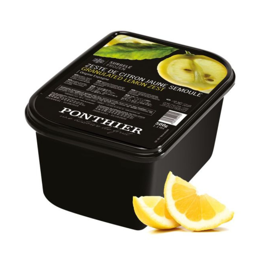Frozen Lemon Zest - Ponthier - 500g