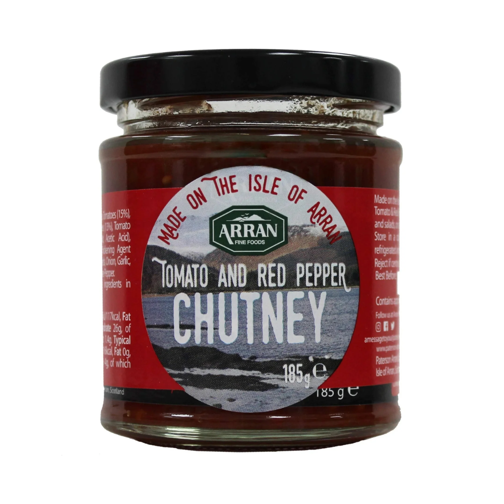 Arran Fine Foods - Tomato & Red Pepper Chutney - 195g