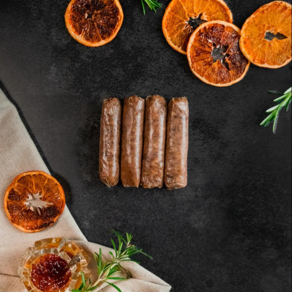 Mallard & Marmalade Sausages (FROZEN) - Woodmill Game - 400g