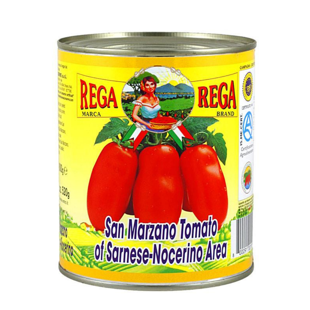 San Marzano Tinned Tomatoes - Rega - 800g