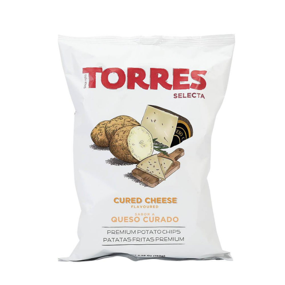 Torres Cured Cheese Crisps - 150g