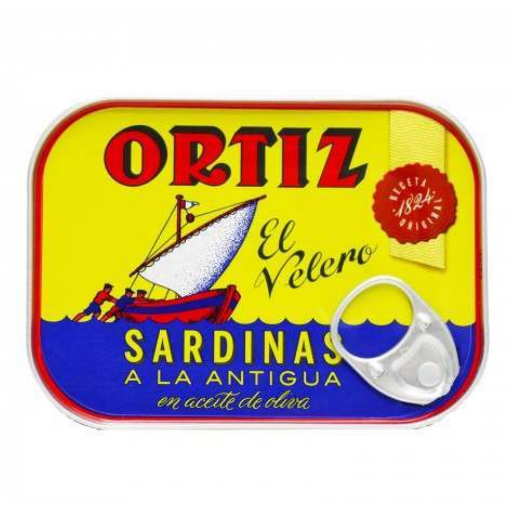 Ortiz Sardines A La Antigua in Oil