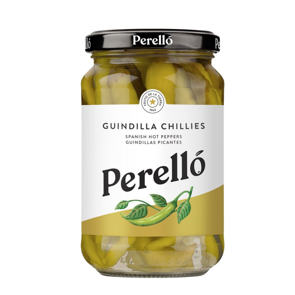 Perello Hot Guindilla Peppers - 130g