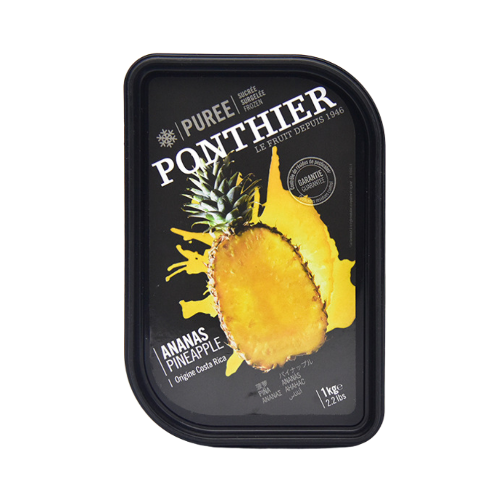 Pineapple Puree - Ponthier - Frozen - 1kg