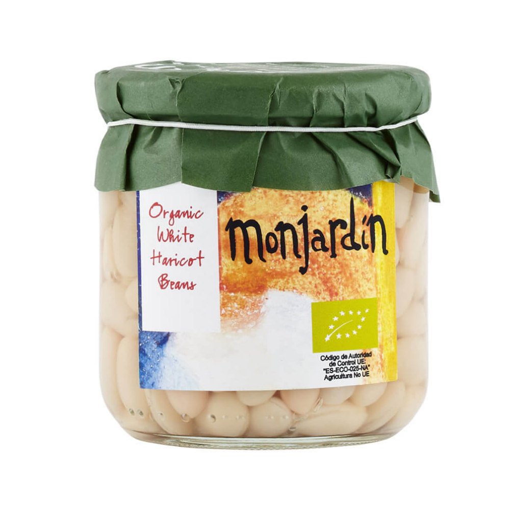 Organic Haricot Beans - Monjardin - 325g