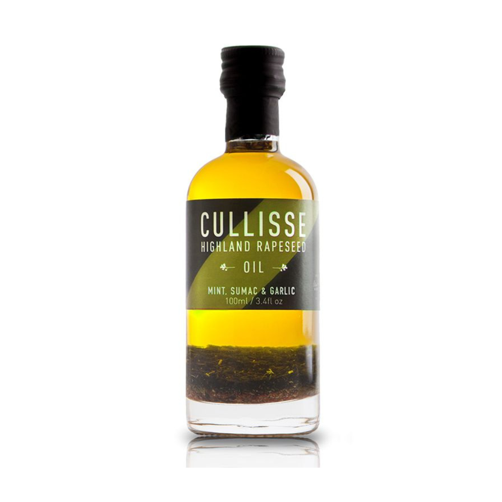 Cullisse Highland Rapeseed Oil - Mint, Sumac & Garlic - 100ml