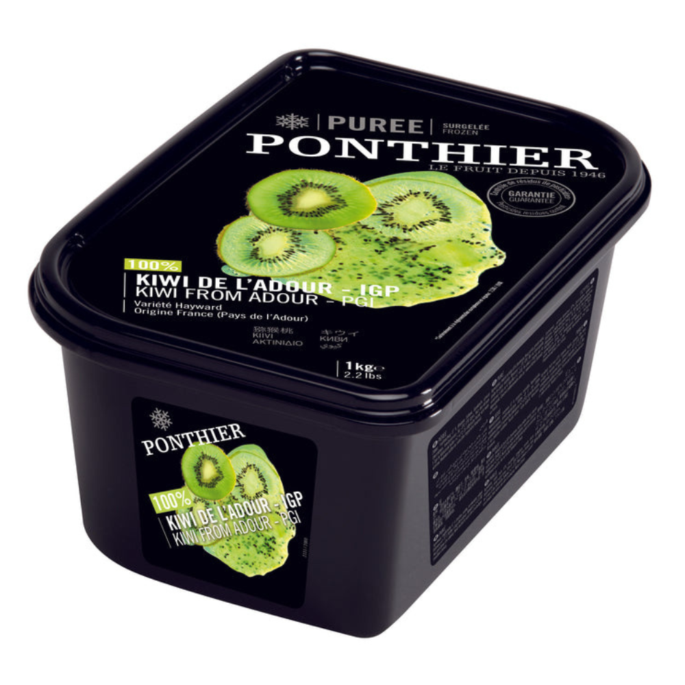 Kiwi Puree - Ponthier - Frozen - 1kg