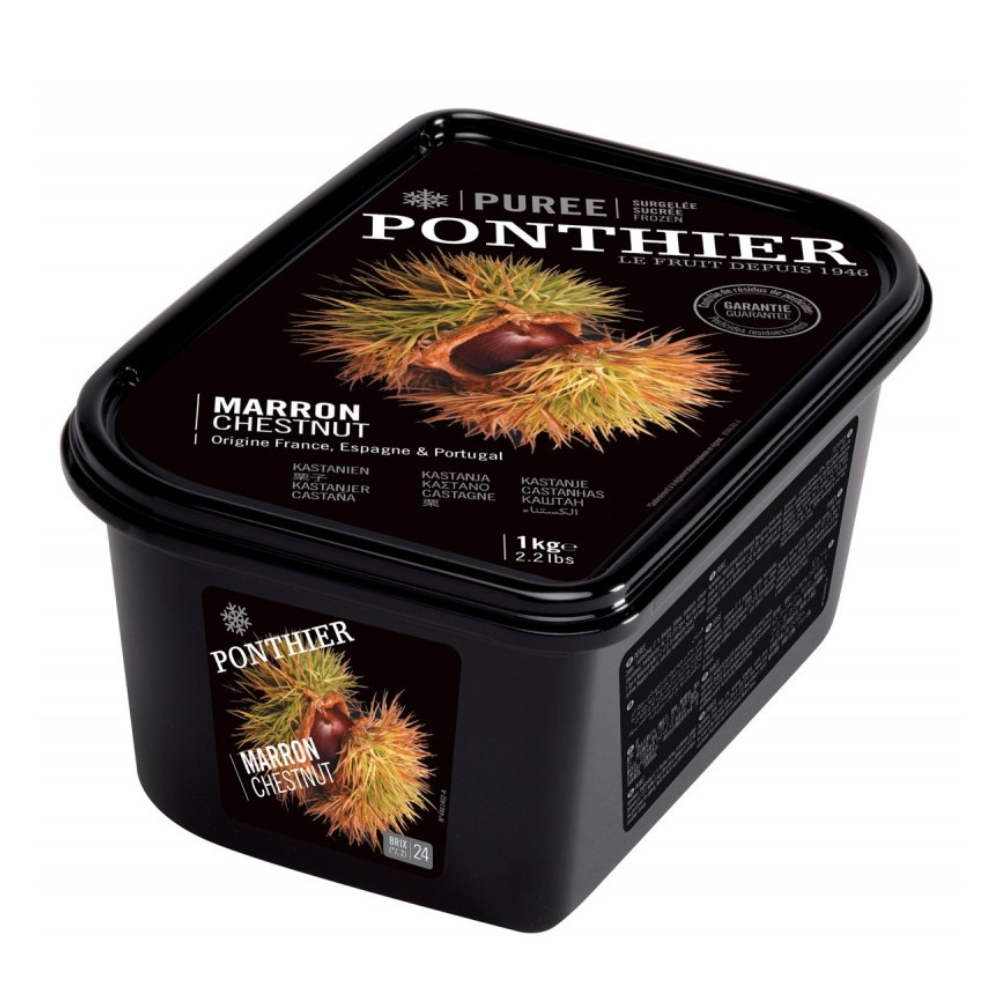 Chestnut Puree - Ponthier - Frozen - 1kg