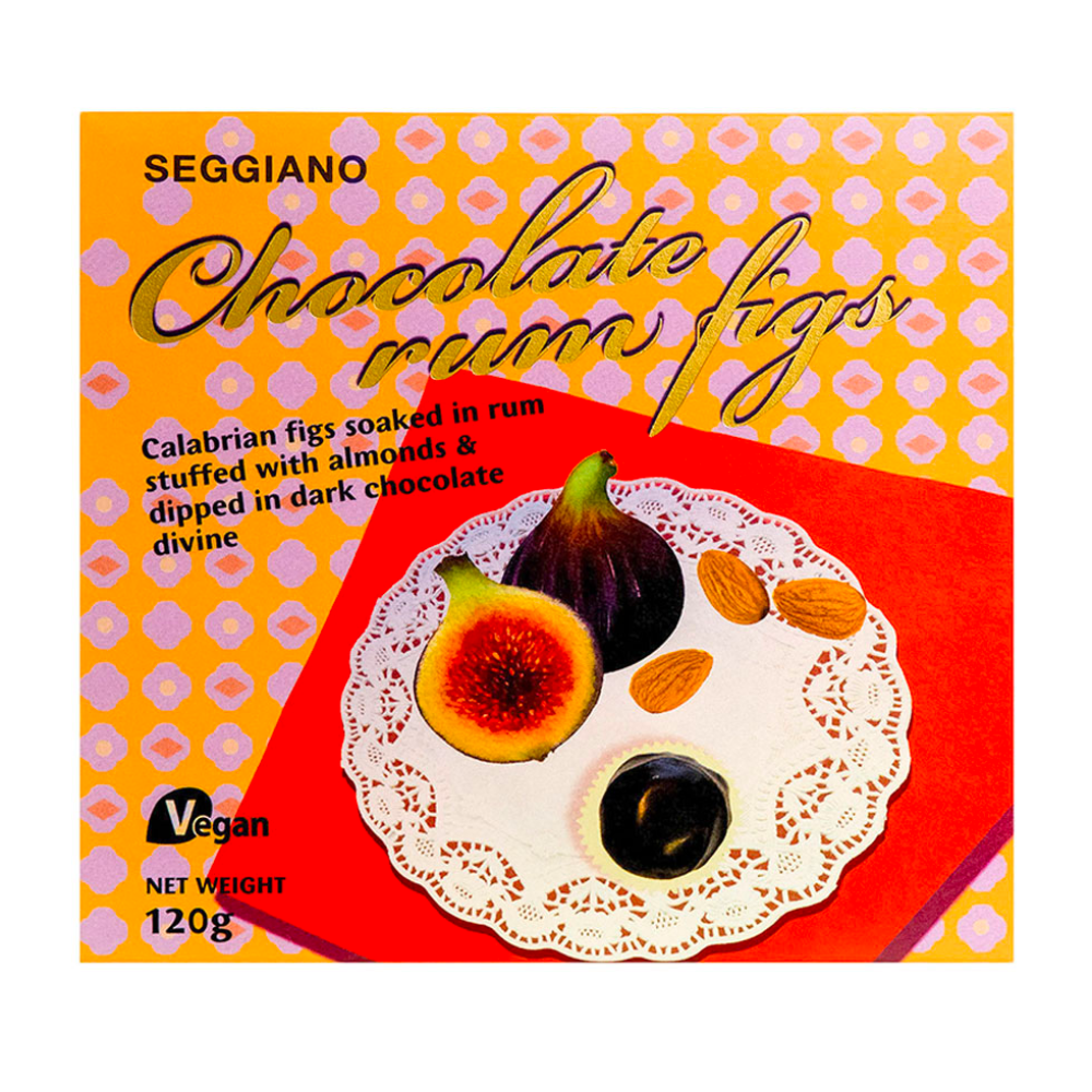 Seggiano - Chocolate Rum Figs - 120g