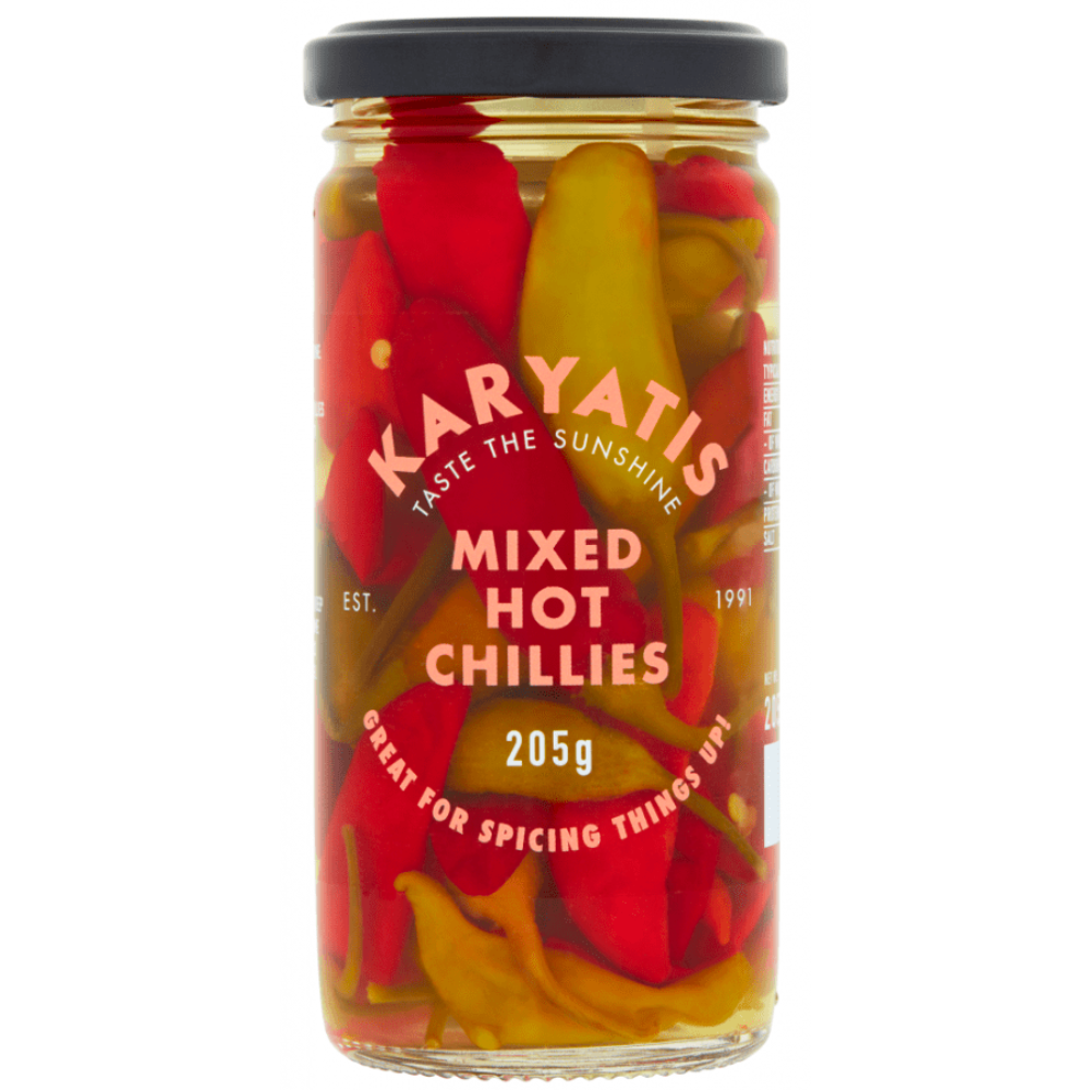 Mixed Chillies - Karyatis - 205g