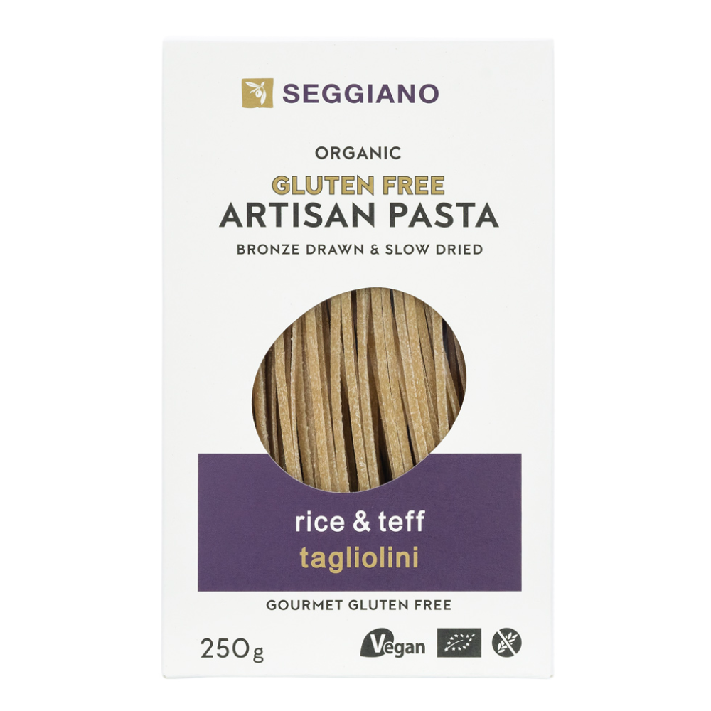Organic Gluten Free Rice & Teff Tagliolini - Seggiano - 250g