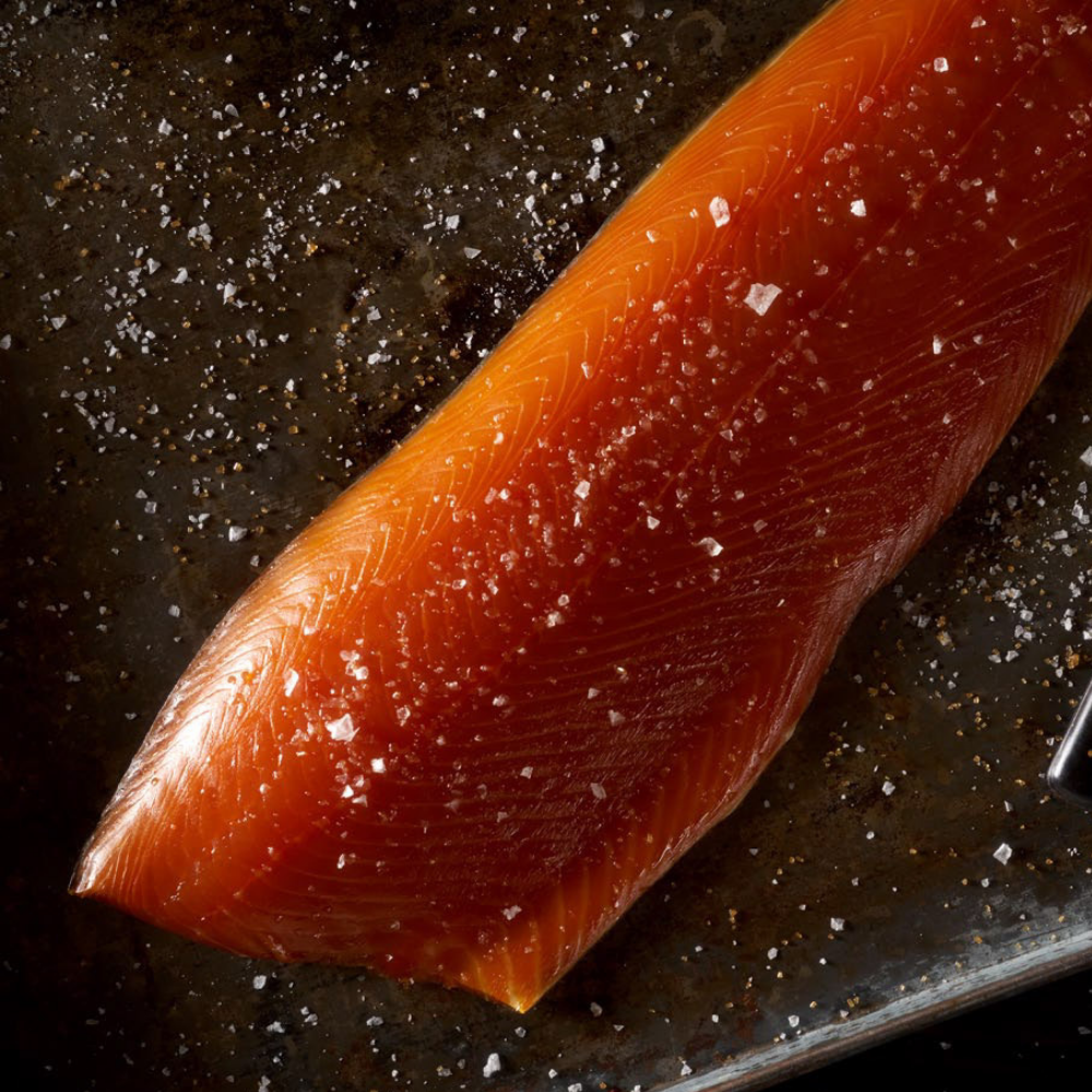 Campbells & Co Sliced Salmon Side - 900g-1.2kg