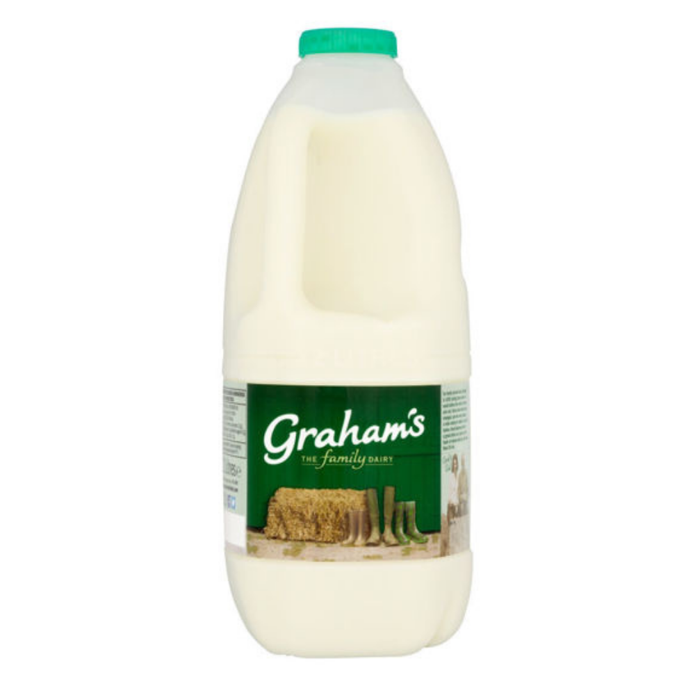 Semi Skimmed Milk - Graham's Dairy - 2 Litre